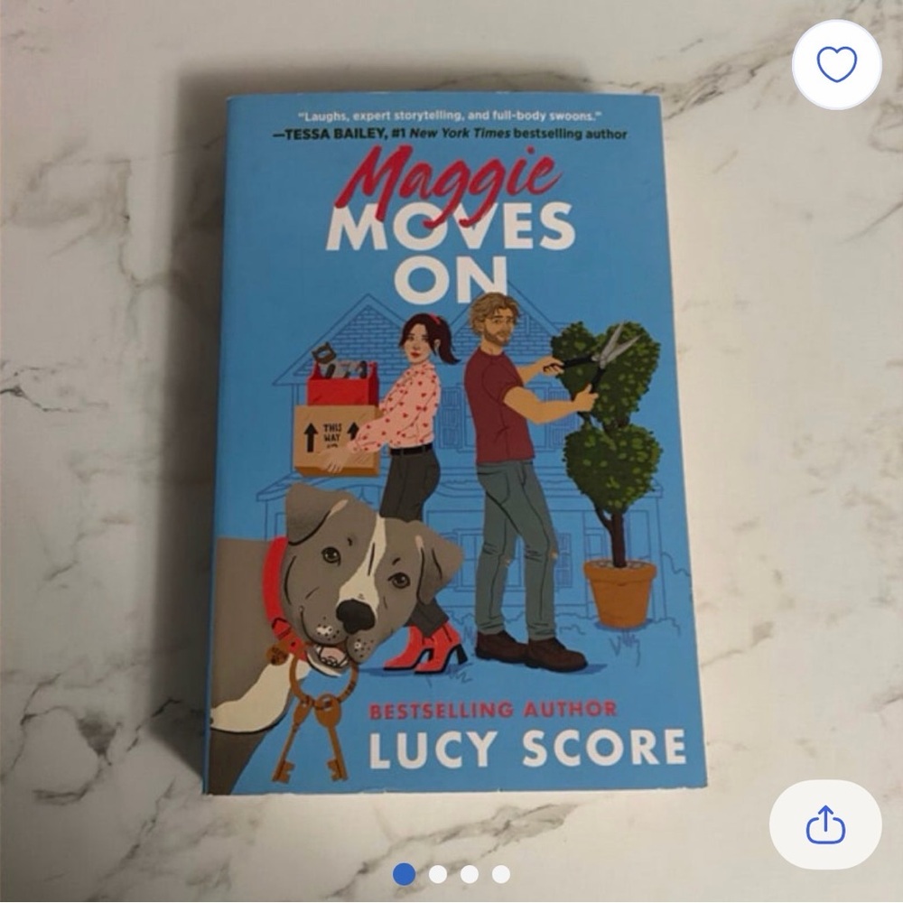 Maggie Moves On Book by Lucy Score